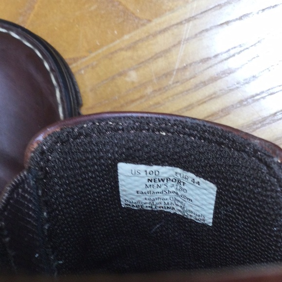 Eastland Men's Newport Slip-On Shoe, Brown, Size 10D; EU 44 - Picture 9 of 10
